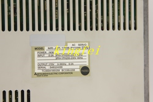 JUKI PN 40026788 FX1R YA Οδηγός MR-J2S-100B-PY096 JUKI FX1R Μηχανικό