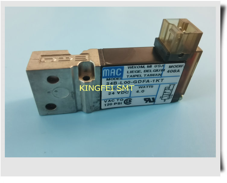 34b-l00-gdfa-1KT βαλβίδα βαλβίδων σωληνοειδών της MAC 24VDC HP14-000163 SM411 SM471 SM481